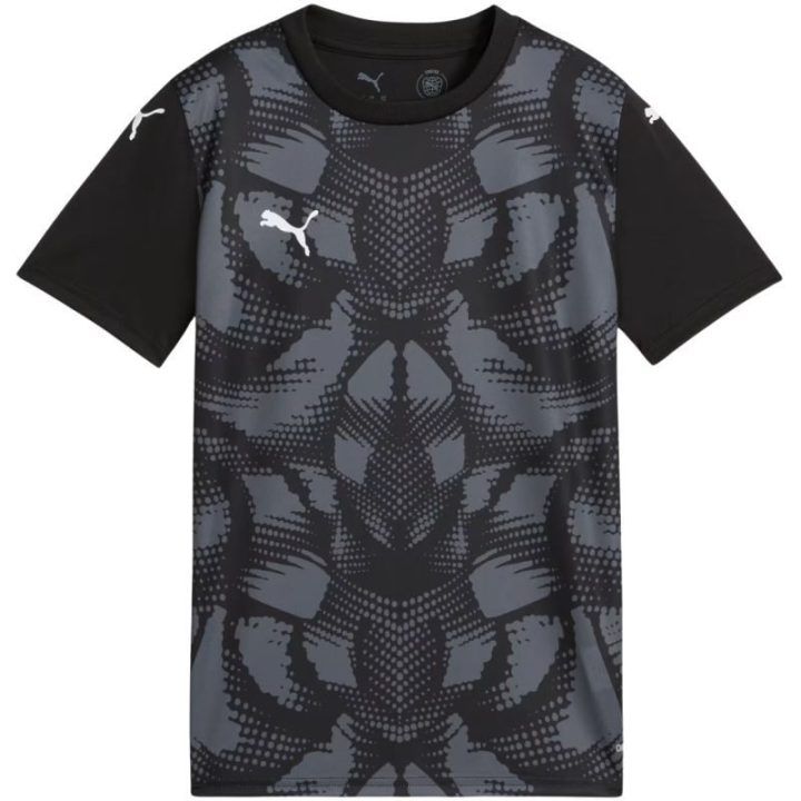 Vaikiški futbolo marškinėliai Puma Team Ultimate, juodi