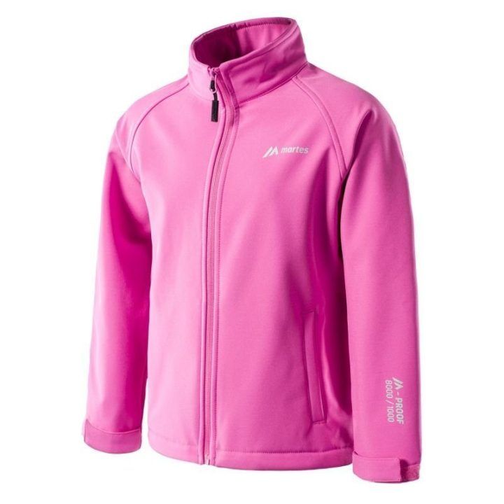Vaikiška prigludusio kirpimo softshell striukė Martes Nedo