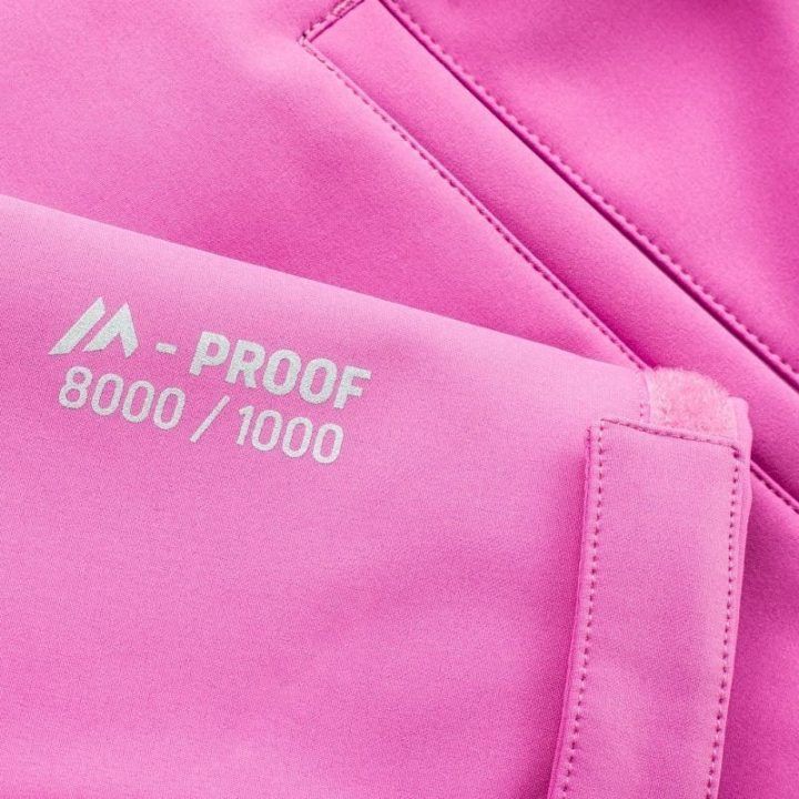 Vaikiška prigludusio kirpimo softshell striukė Martes Nedo