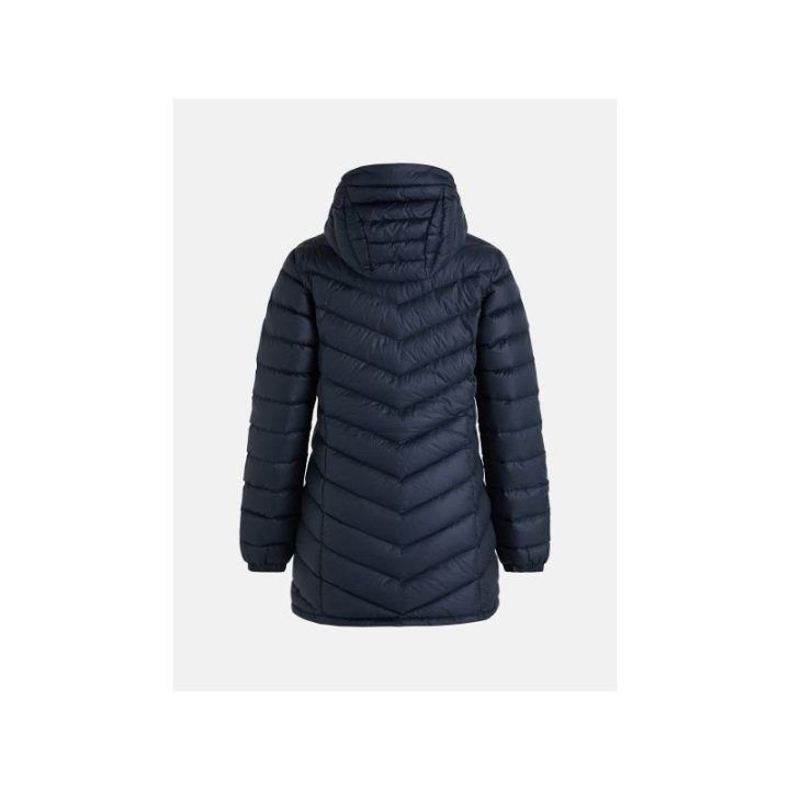 Moteriška pūkinė parka Peak Performance Frost, juoda