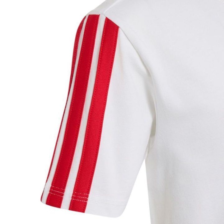 Vaikiški marškinėliai su FC Bayern motyvu adidas, balti ir raudoni