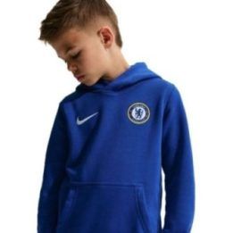 Vaikiškas džemperis su gobtuvu Nike Chelsea Club