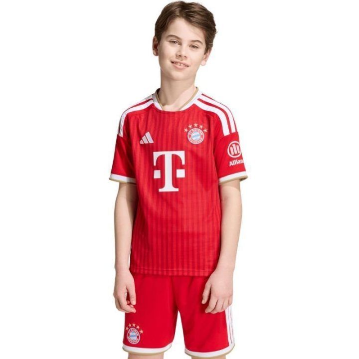 Vaikiški futbolo marškinėliai adidas FC Bayern 26/27, raudoni