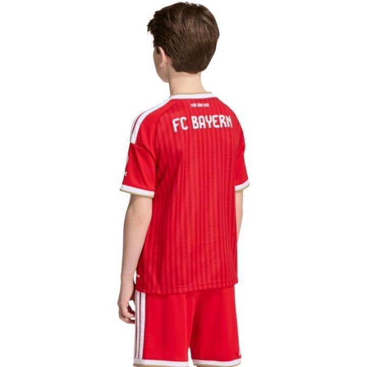 Vaikiški futbolo marškinėliai adidas FC Bayern 26/27, raudoni