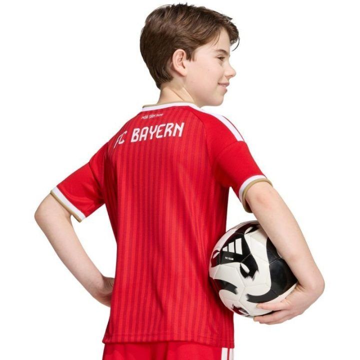 Vaikiški futbolo marškinėliai adidas FC Bayern 26/27, raudoni