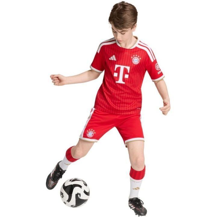 Vaikiški futbolo marškinėliai adidas FC Bayern 26/27, raudoni