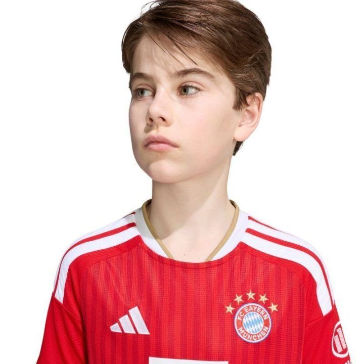 Vaikiški futbolo marškinėliai adidas FC Bayern 26/27, raudoni