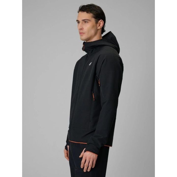 Vyriška softshell striukė 4F, juoda