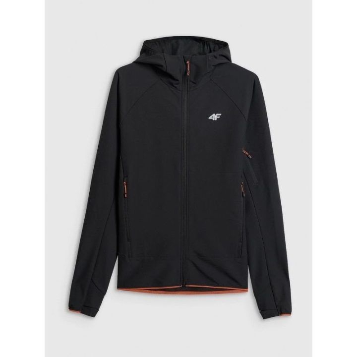 Vyriška softshell striukė 4F, juoda
