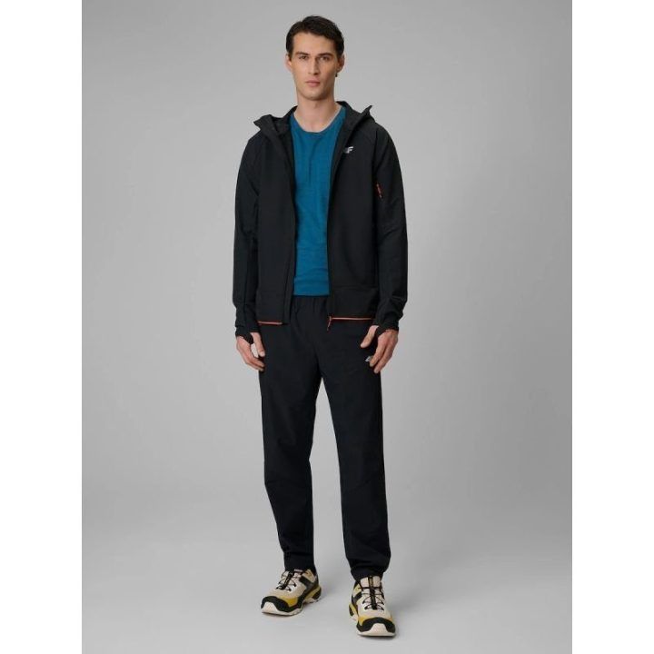 Vyriška softshell striukė 4F, juoda
