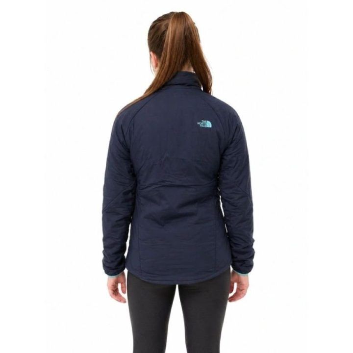 Moteriška lengva striukė nuo vėjo The North Face, tamsiai mėlyna