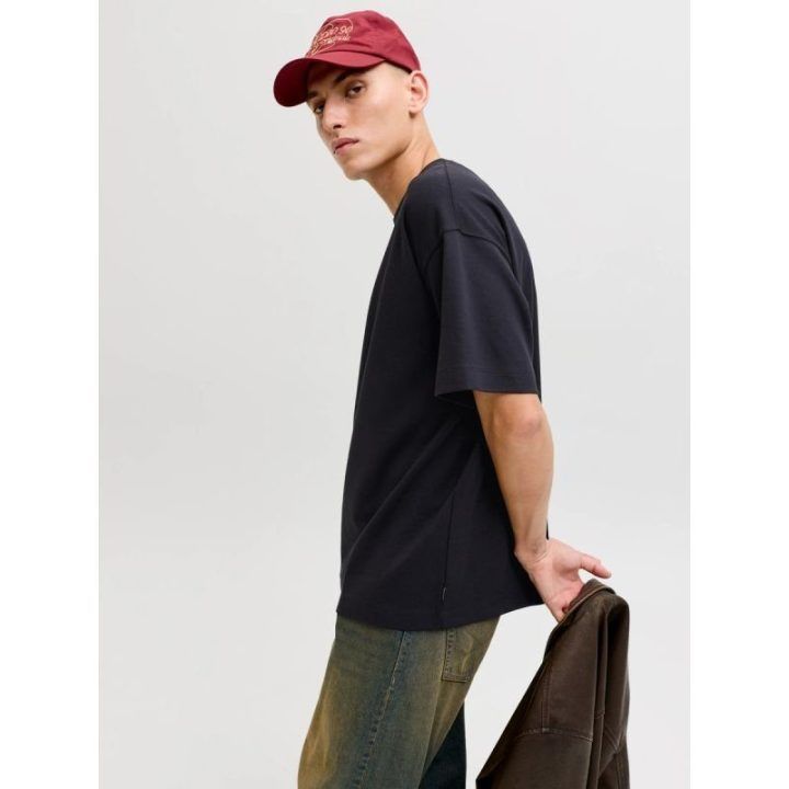 Vyriški medvilniniai marškinėliai Jack&Jones JJEBARRON, juodi