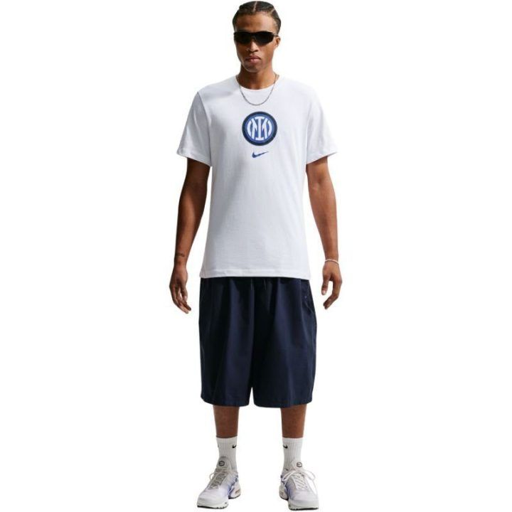 Vyriški medvilniniai marškinėliai Nike Inter, balti