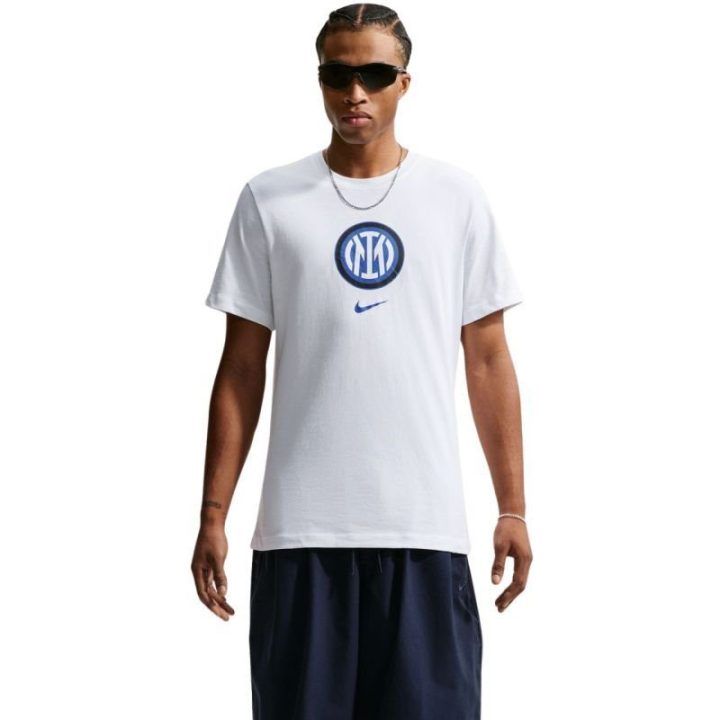 Vyriški medvilniniai marškinėliai Nike Inter, balti