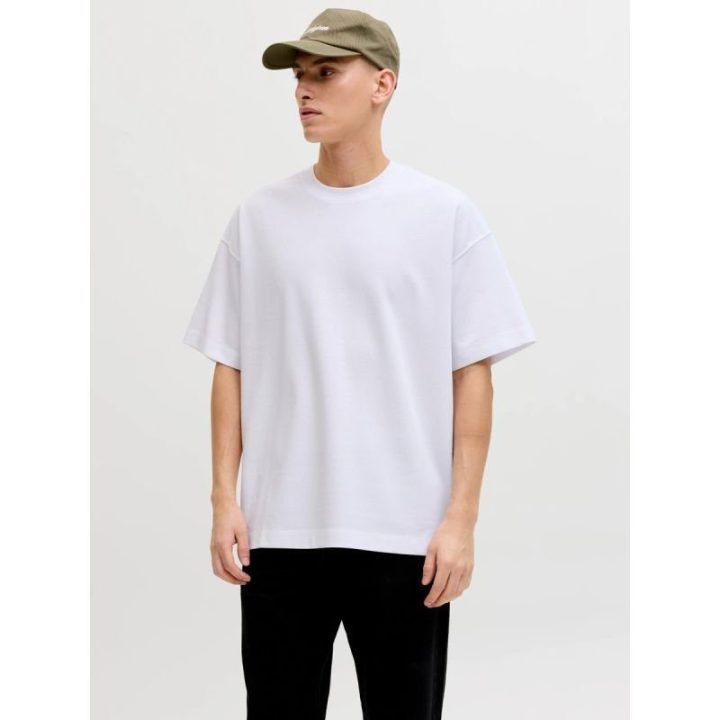 Medvilniniai marškinėliai Jack&Jones JJEBARRON, balti