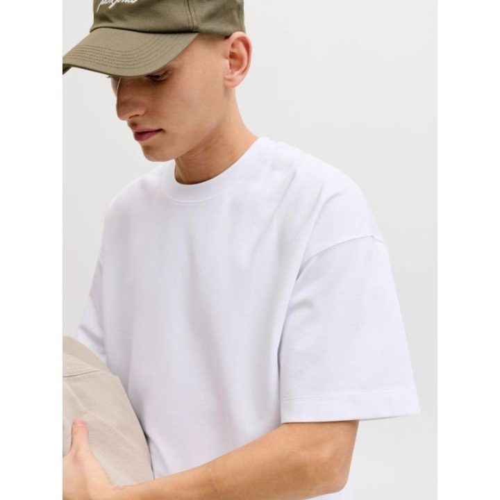 Medvilniniai marškinėliai Jack&Jones JJEBARRON, balti