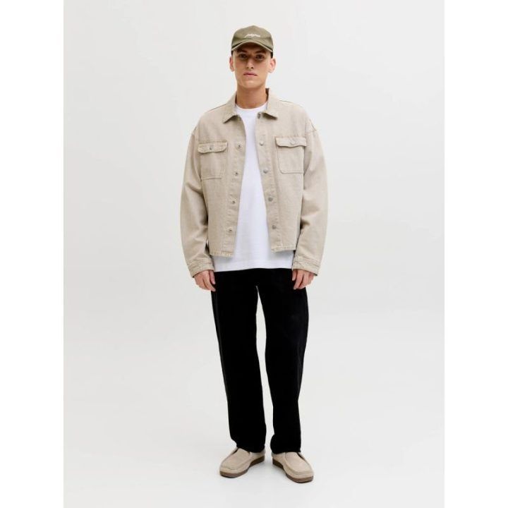 Medvilniniai marškinėliai Jack&Jones JJEBARRON, balti