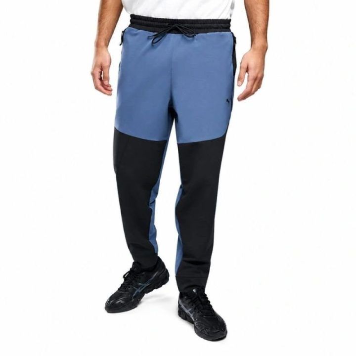 Vyriškos sportinės kelnės Puma Tech Woven, tamsiai mėlynos
