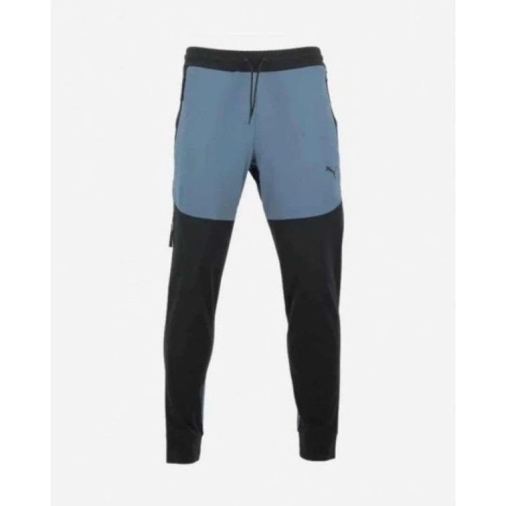 Vyriškos sportinės kelnės Puma Tech Woven, tamsiai mėlynos
