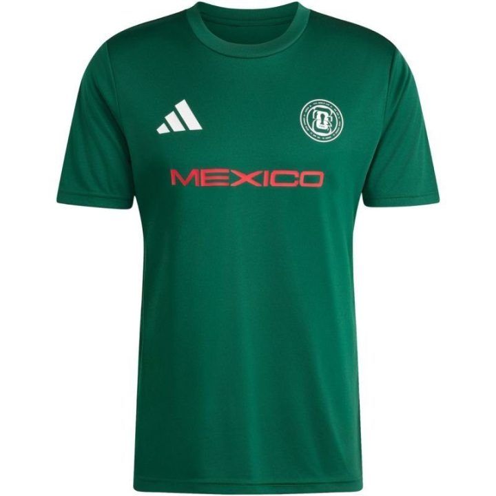 Vyriški futbolo marškinėliai adidas Mexico 26 Jersey, žali