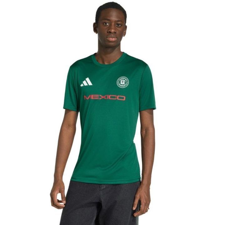 Vyriški futbolo marškinėliai adidas Mexico 26 Jersey, žali