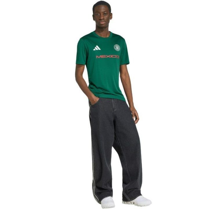 Vyriški futbolo marškinėliai adidas Mexico 26 Jersey, žali