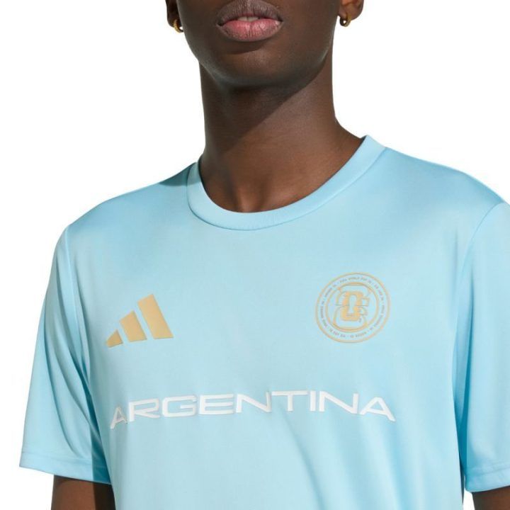 Vyriški marškinėliai adidas Argentina 26, žydri