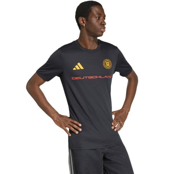 Vyriški marškinėliai adidas Germany 26 Jersey, juodi