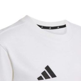 Vaikiški medvilniniai marškinėliai adidas Juventus, balti ir juodi