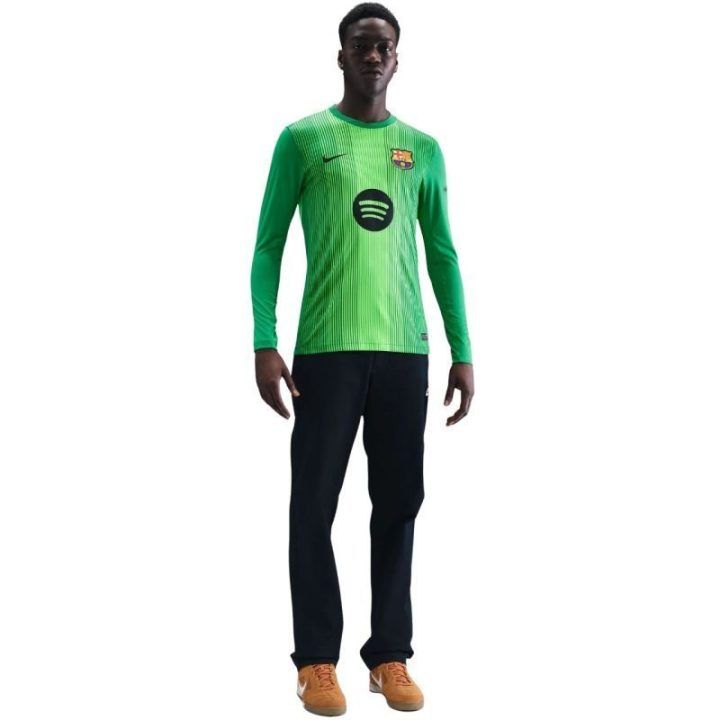 Vyriški vartininko marškinėliai Nike FC Barcelona 2025/26, žali