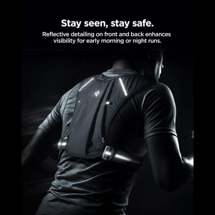 Bėgimo liemenė Spigen A720 Dynamic Shield, juoda