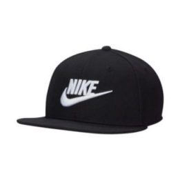 Kepurė su plokščiu snapeliu Nike Dri-FIT Pro, juoda