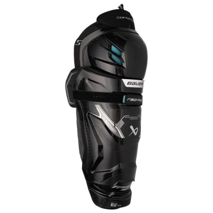 Vaikiškos ledo ritulio blauzdų apsaugos Bauer Supreme F50 Pro