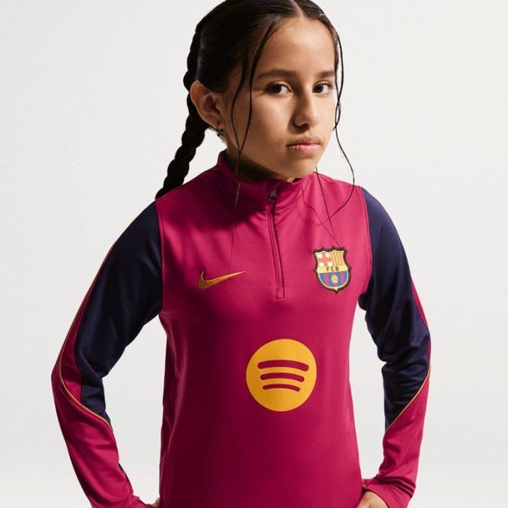 Džemperis futbolo treniruotėms Nike FC Barcelona Drill Top