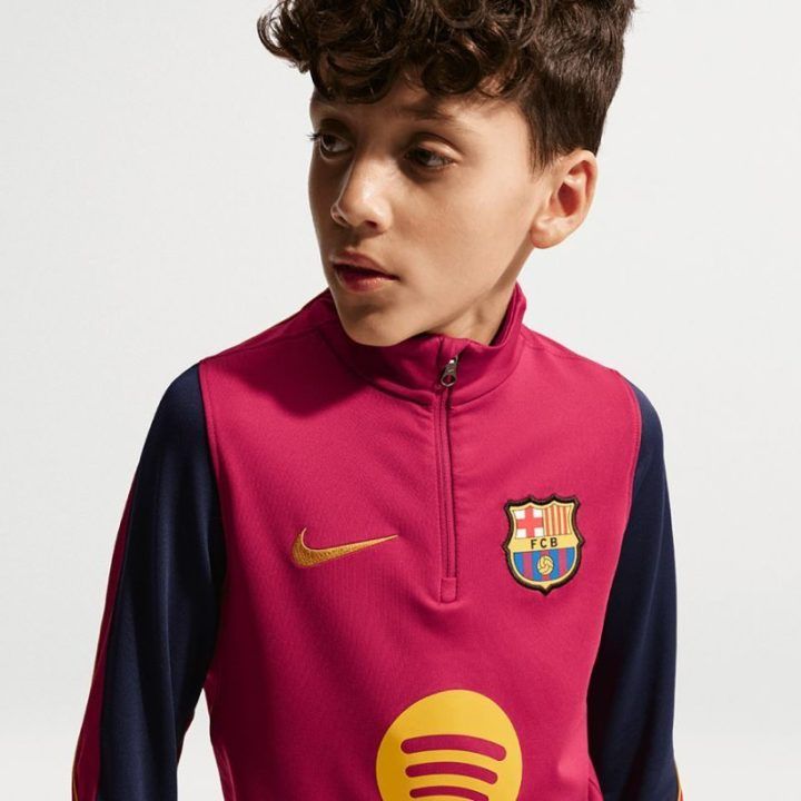 Džemperis futbolo treniruotėms Nike FC Barcelona Drill Top