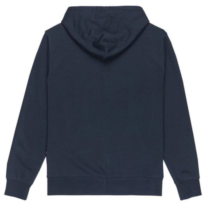 Džemperis su gobtuvu Quiksilver Chest Logo, tamsiai mėlynas
