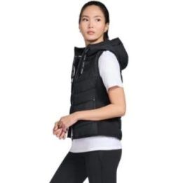 Liemenė su gobtuvu Skechers GO Shield Performance Elite, juoda