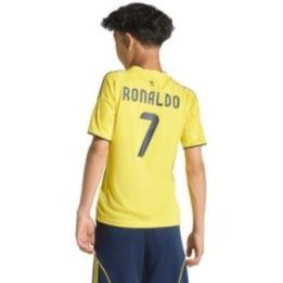 Vaikiški futbolo marškinėliai adidas Al Nassr FC 2025/2026, geltoni