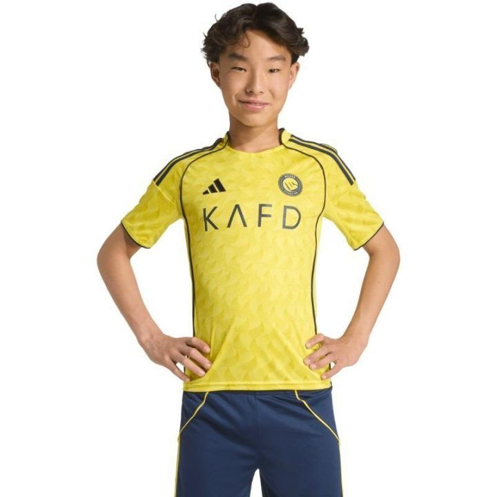 Vaikiški futbolo marškinėliai adidas Al Nassr FC 2025/2026, geltoni