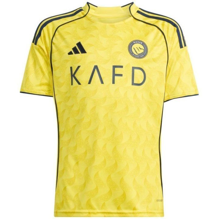 Vaikiški futbolo marškinėliai adidas Al Nassr FC 2025/2026, geltoni