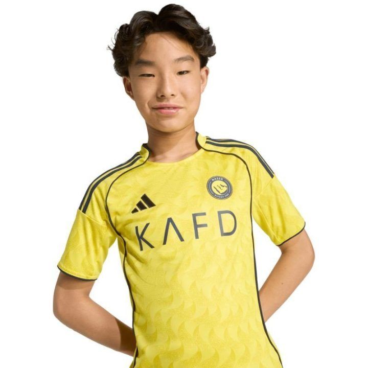 Vaikiški futbolo marškinėliai adidas Al Nassr FC 2025/2026, geltoni