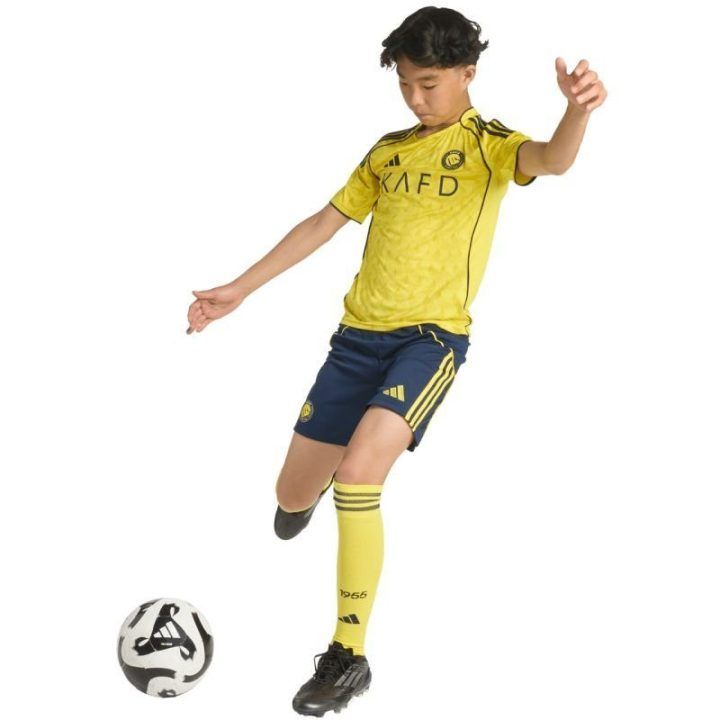 Vaikiški futbolo marškinėliai adidas Al Nassr FC 2025/2026, geltoni
