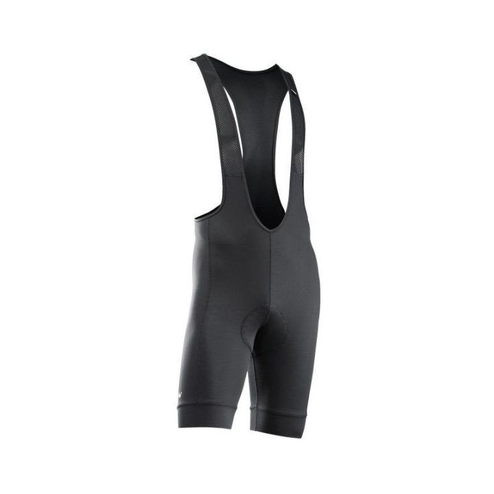 Dviratininko šortai su petnešomis Northwave Active Gel, juodi