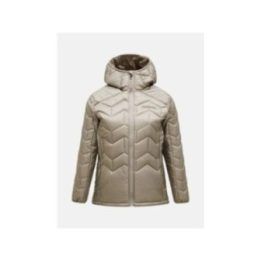 Moteriška slidinėjimo striukė Peak Performance Elevate Liner Hood, smėlio