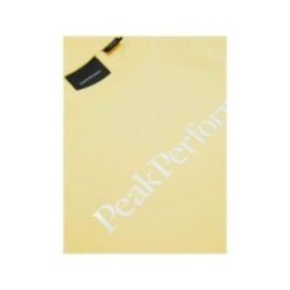 Moteriški marškinėliai Peak Performance Active Tee, geltoni