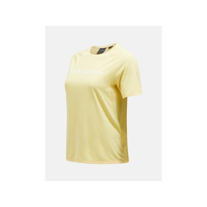 Moteriški marškinėliai Peak Performance Active Tee, geltoni