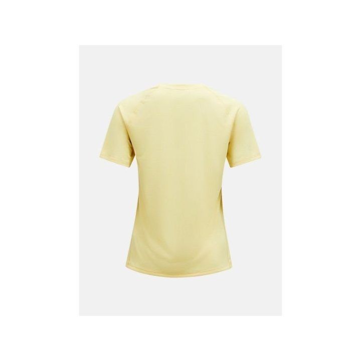 Moteriški marškinėliai Peak Performance Active Tee, geltoni