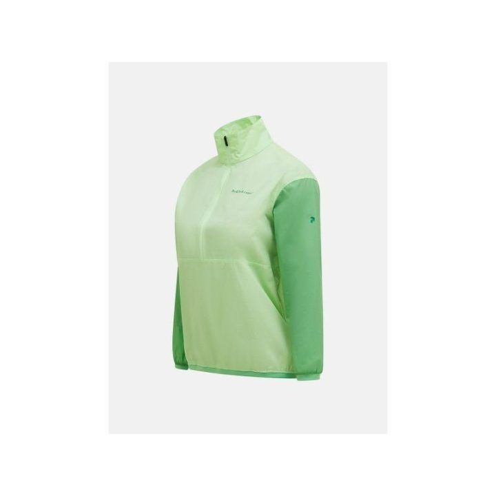 Moteriška elastinga vėjo striukė Peak Performance Wind Crew, žalia