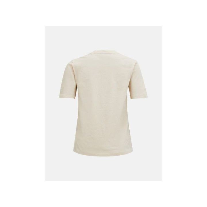 Moteriški marškinėliai Peak Performance Small Logo Tee, smėlio