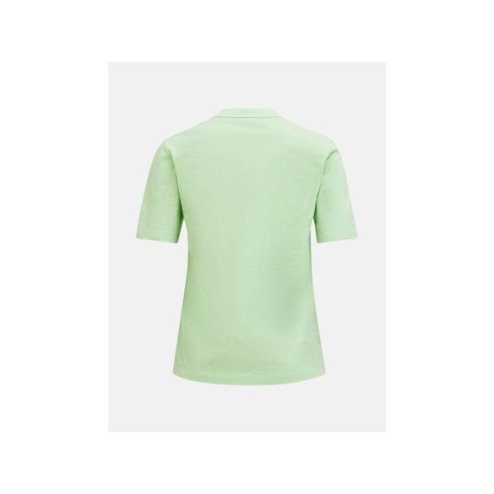 Moteriški marškinėliai Peak Performance Original Small Logo Tee, žali